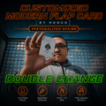 Customized Modern Flap Card- Double Change
